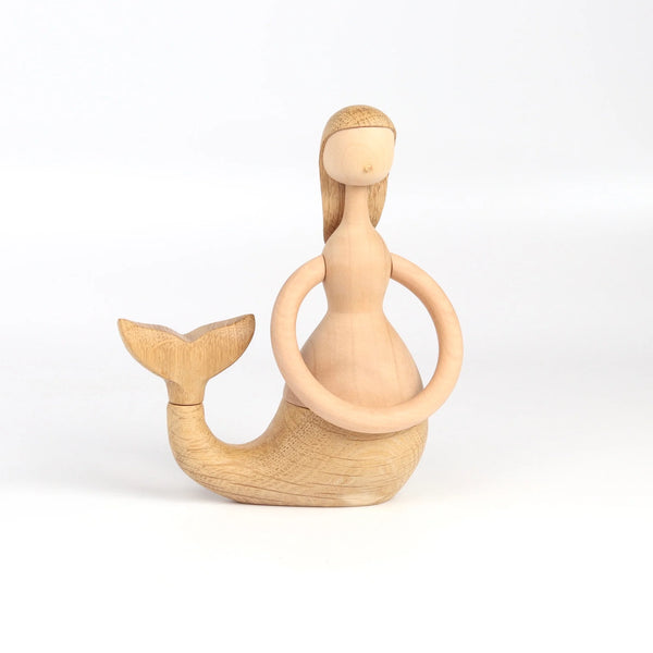 Hans Bølling Danish Wood Mermaid 1954