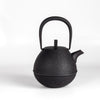 Large Nambu Tetsu Cast Iron Teapot called Egg from Kukan Chuzo in Japan.