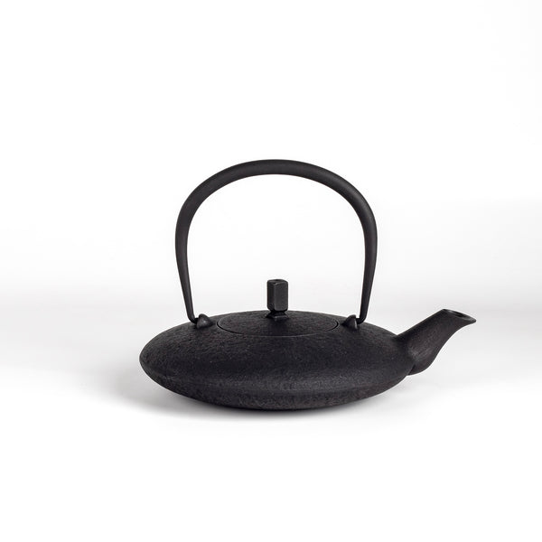 Nambu Tetsu Cast Iron Teapot called Moon from Kukan Chuzo in Japan.