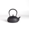 Sayu Cast Iron Kettle Nambu Large by Kukan Chuzo is made in traditional Nambu Tetsubin style. It is meant for stovetop use. It is not coated with enamel therefore naturally softens the water by enriching it with iron. The more use it gets the better the water. Make sure to pour out every drop of water after use, remove the lid and let the kettle dry so it doesn't rust. Made and designed by Hisao Iwashimizu in Iwate, Japan.