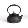 Cast Iron Kettle Nambu Large by Kukan Chuzo is made in traditional Nambu Tetsubin style. It is meant for stovetop use. It is not coated with enamel therefore naturally softens the water by enriching it with iron. The more use it gets the better the water. Make sure to pour out every drop of water after use, remove the lid and let the kettle dry so it doesn't rust.&nbsp; Made and designed by Hisao Iwashimizu in Iwate, Japan.