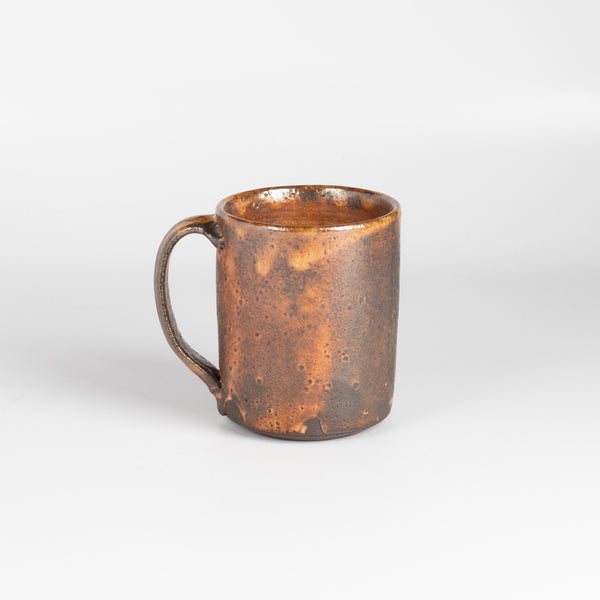 Other side of wood fired tea and coffee cup 2 by Lindsay Oesteritter