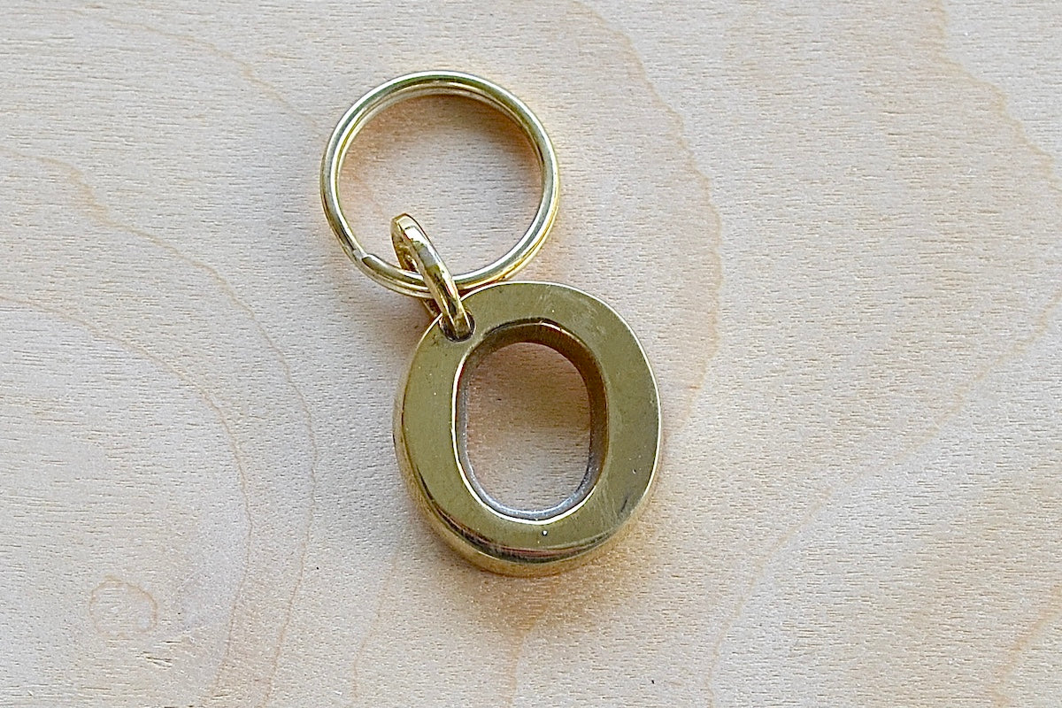 Aubock Keyring Letter– OK Fine Furniture