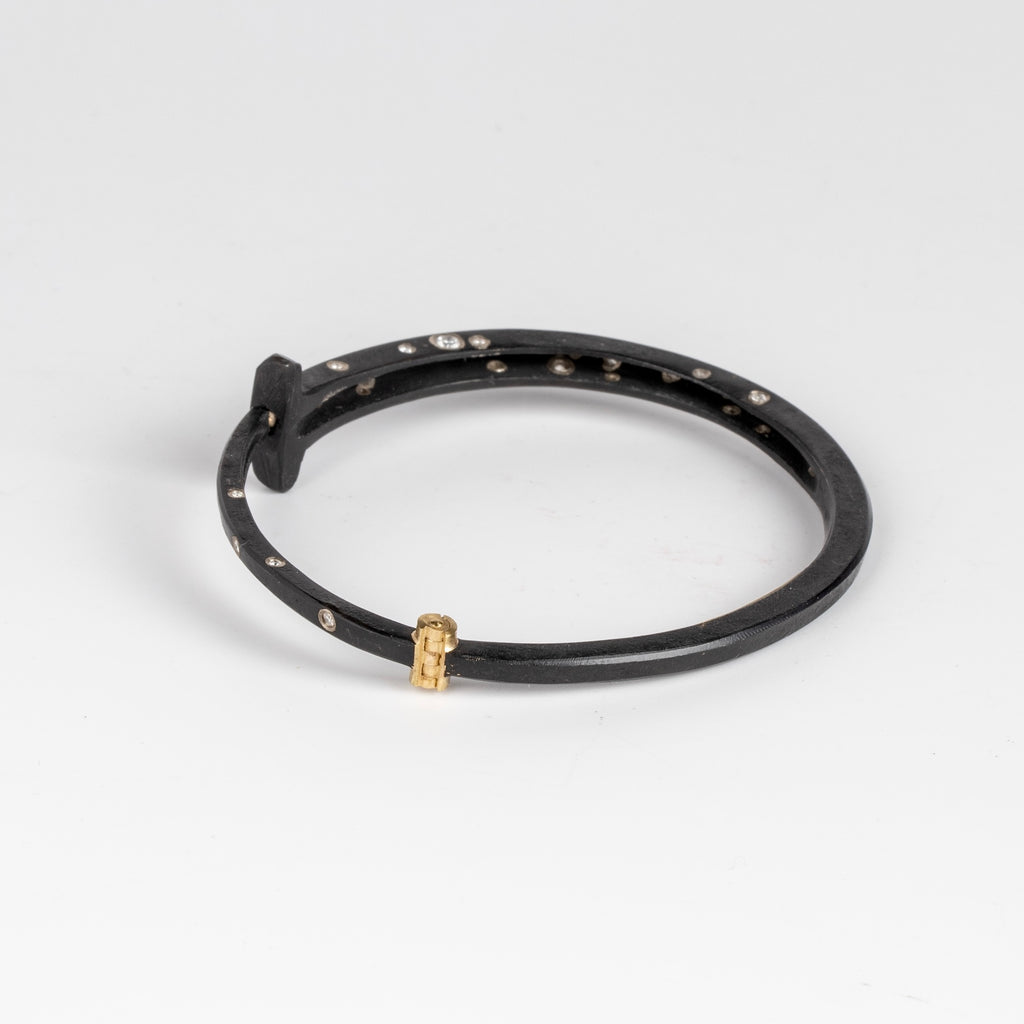 Alternate view of Pat Flynn Nail Bracelet 1/3 ct Top Sprinkle.