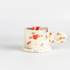 EXP standard splatter mugs by Peter Shire and Echo Park Pottery - H