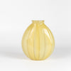 Robin Mix onion Skin vase is a flat cane vase From Studio Glass Master Robin Mix. His sensibilities come from his training in Scandinavia, but his produced using the most sophisticated and iconic of traditional modernist Italian techniques.