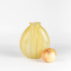 Vase and onion.