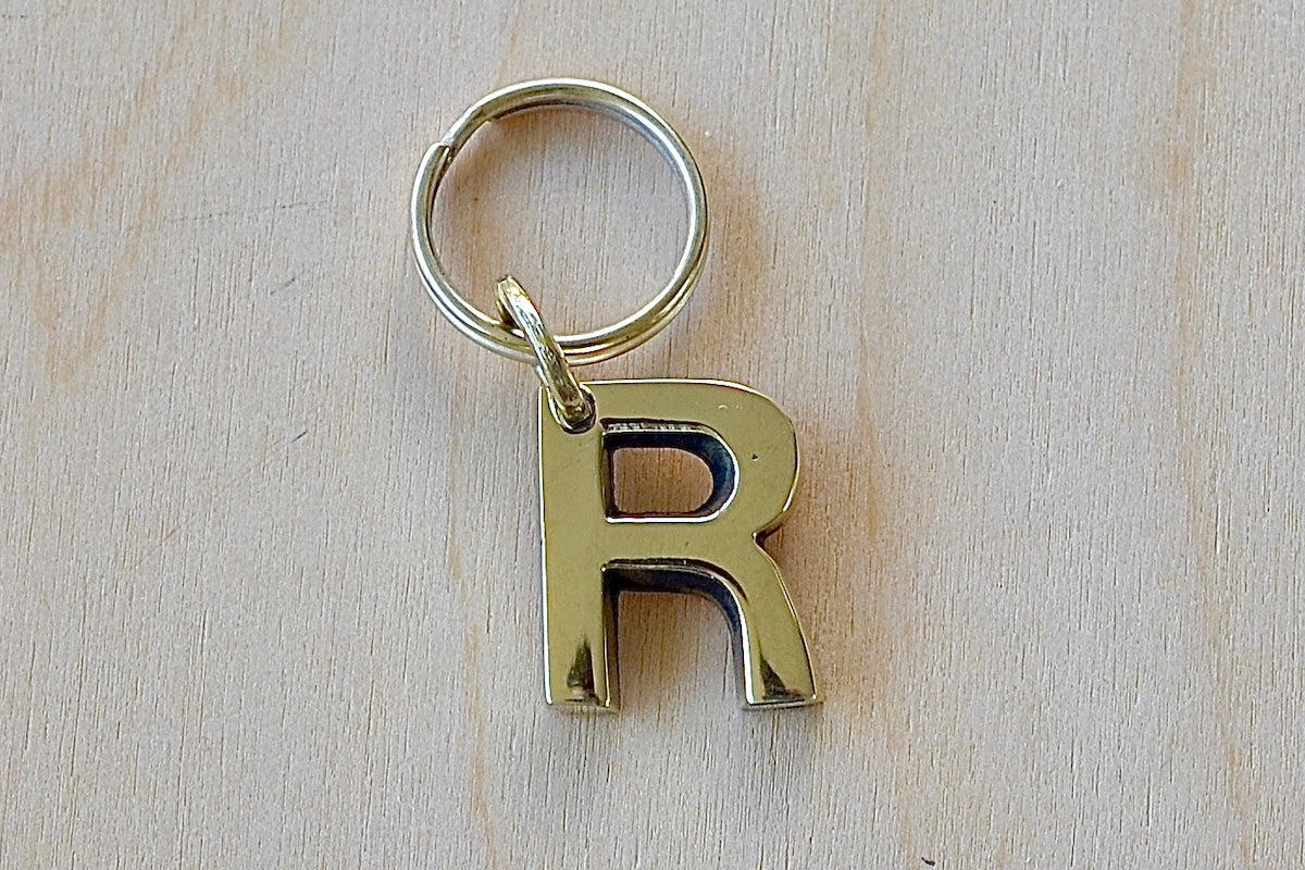 Aubock Keyring Letter– OK Fine Furniture