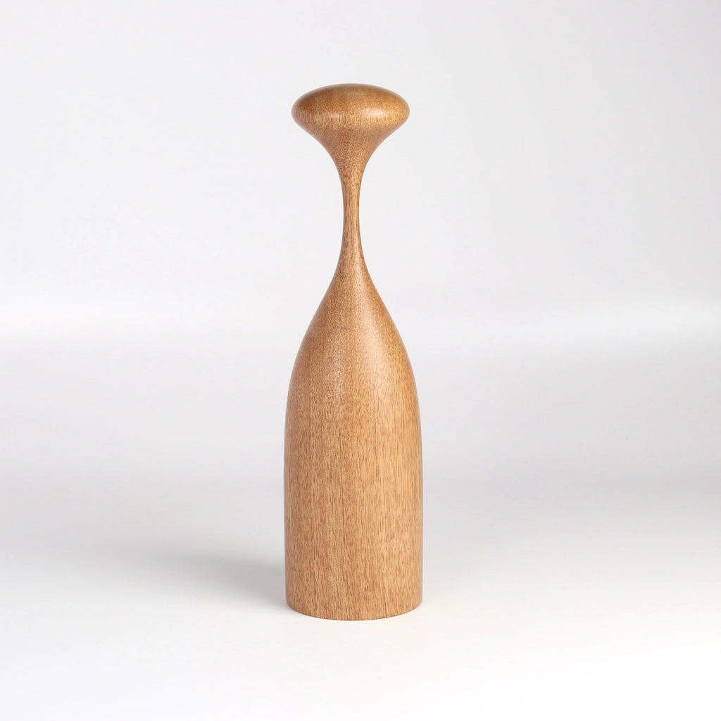 Serratus Pepper Mill and grinder designed by Tantalus Design in Mango wood with Danish ceramic grinder mechanism.