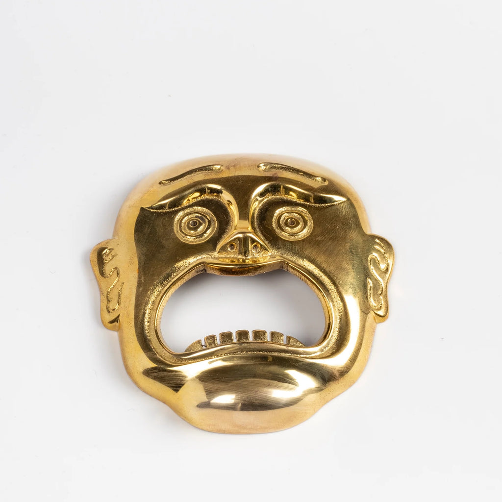 Skultuna "Open Sesame" Bottle Opener in brass.