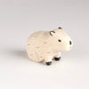 The cutest capybara toy or figurine from Japanese design company T-Lab, handmade in Bali from albizia wood, a lightweight fast-growing wood from the South Pacific. 