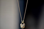 Small Harlequin Coeur de Confetti Padlock Necklace