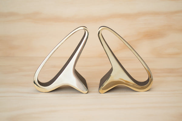 Carl Aubock 3848 Brass Bookends | OK