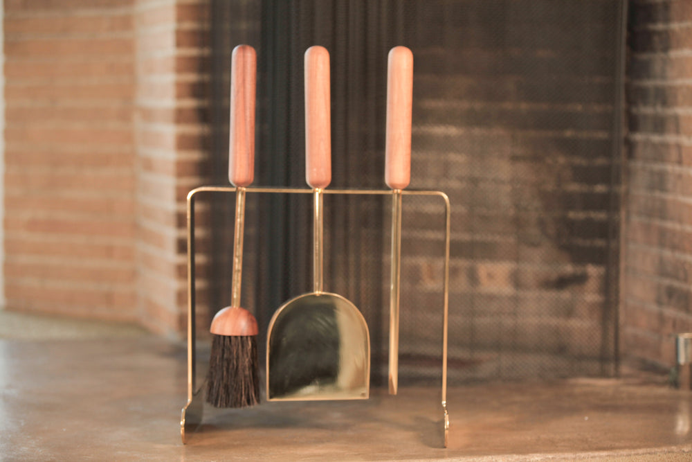 Carl Aubock Fireplace Tool Set | OK