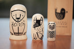 Forest Friends Nesting Dolls