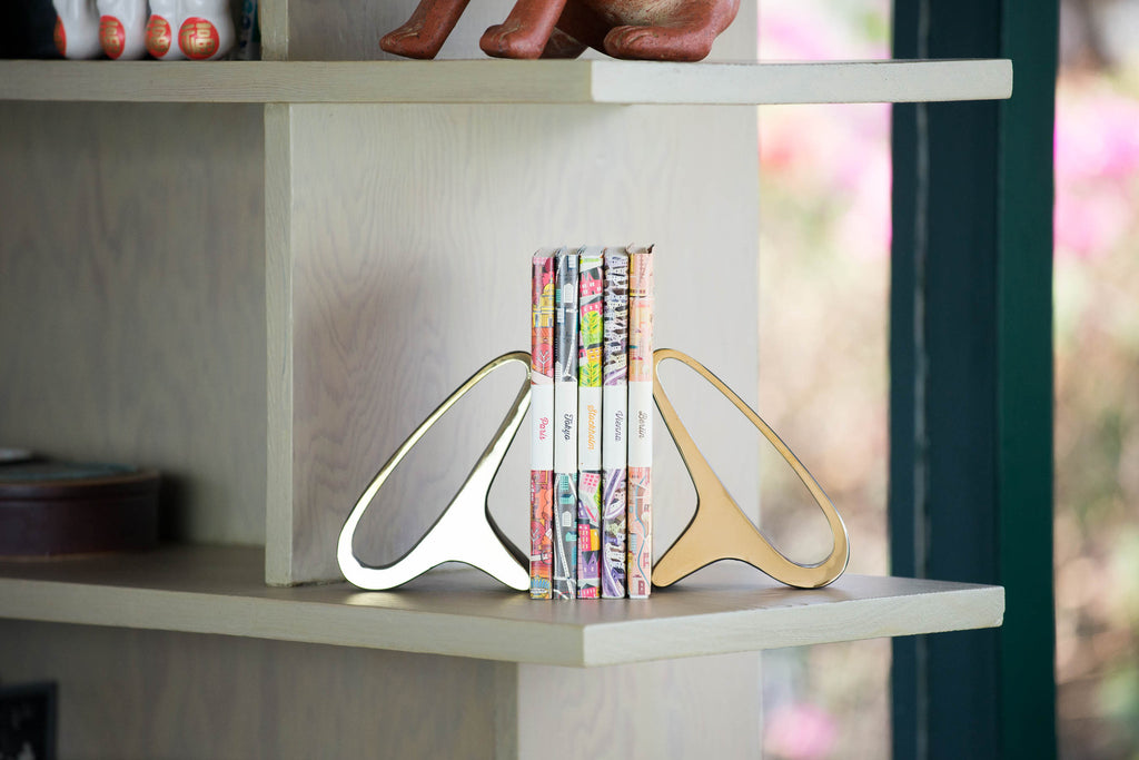 Carl Aubock 3848 Brass Bookends | OK