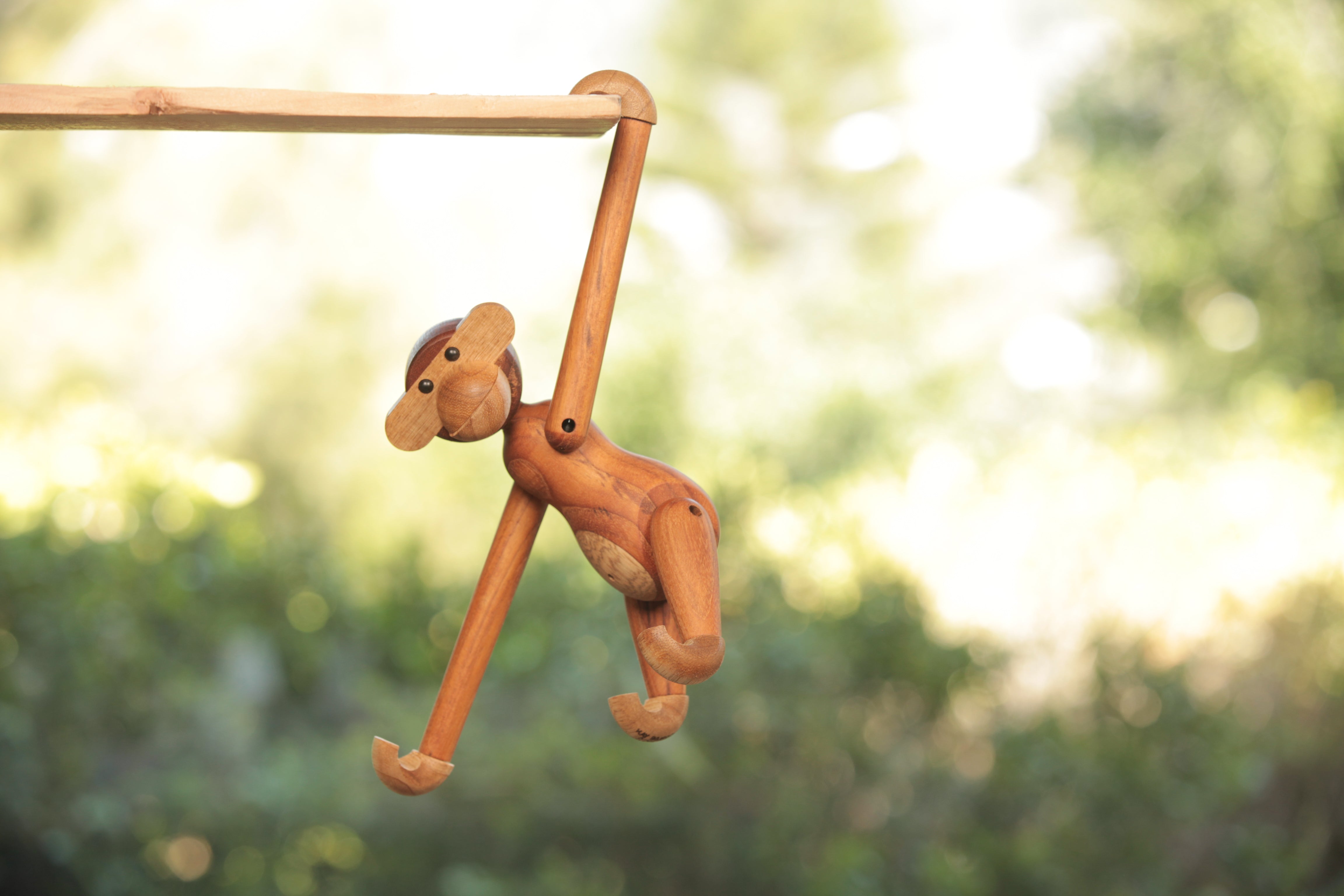 Kaj Bojesen Small Teak Wood Monkey | OK– OK Fine Furniture