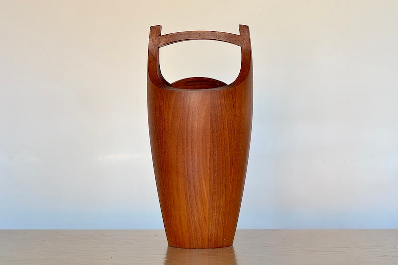 
            
                Load image into Gallery viewer, Vintage Dansk Kongo Ice Bucket tall. This is the short version of the classic Congo ice bucket by Jens Quistgaard. 
            
        