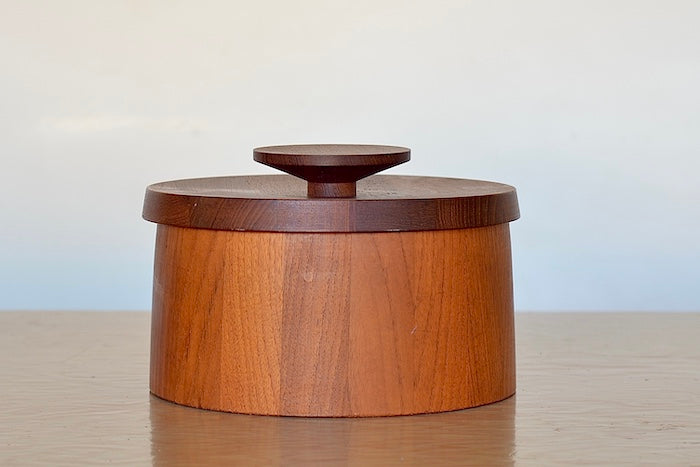 Vintage Dansk Staved Teak Ice Bucket– OK Fine Furniture