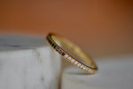 Othello Stackable Ring Eternity Band