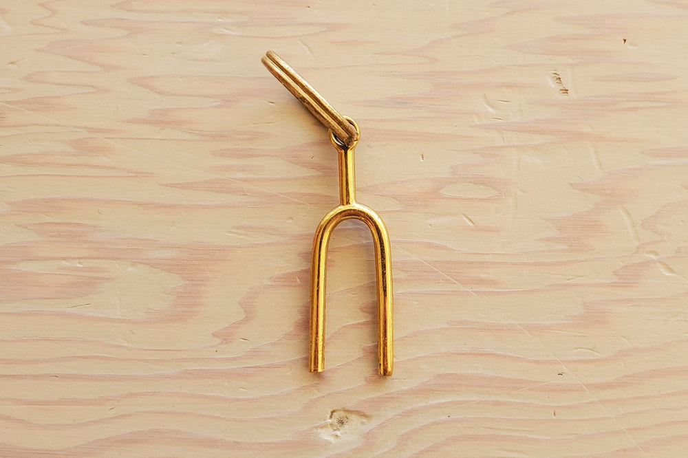Aubock Key Rings "Tuning Fork #7225"