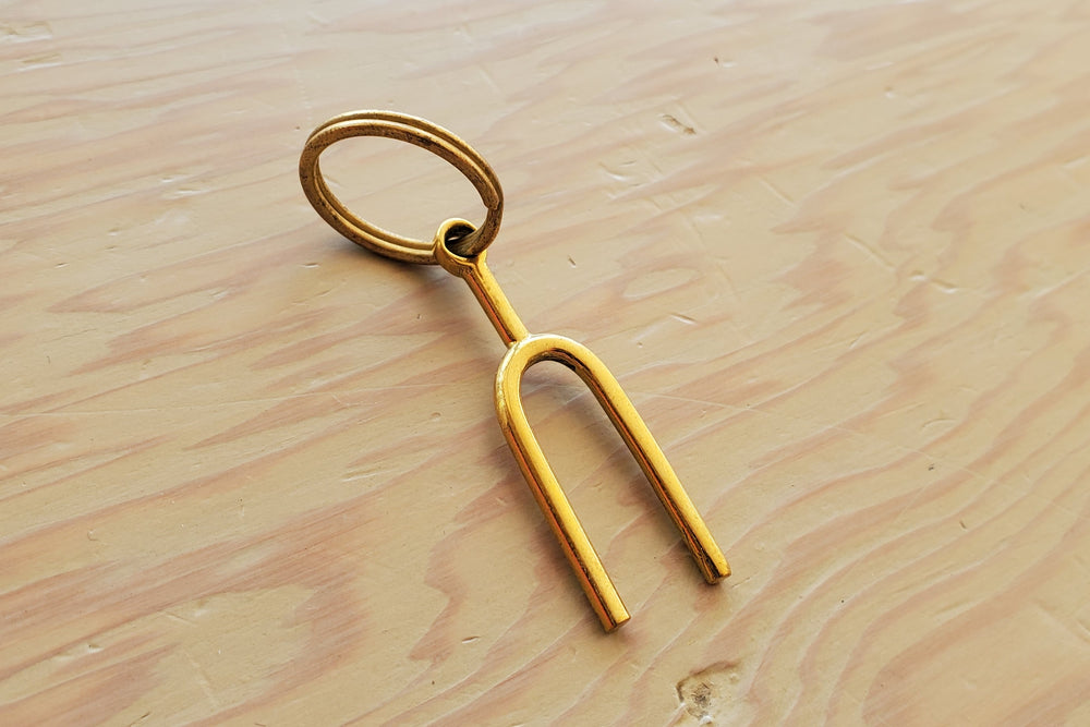 
            
                Load image into Gallery viewer, Aubock Key Rings  &amp;quot;Tuning Fork #7225&amp;quot;
            
        