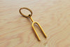 Aubock Key Rings  "Tuning Fork #7225"