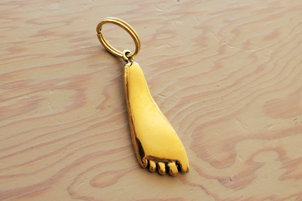 Aubock Key Ring "Foot 5735"
