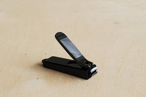 Japanese Nail Clippers in Black.