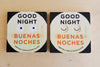 Good Night Buenas Noches is a bilingual board book for young kids.