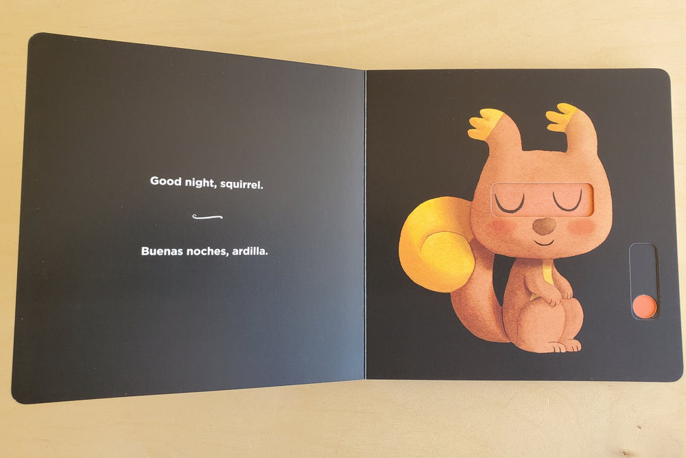 
            
                Load image into Gallery viewer, Good Night Buenas Noches is a bilingual board book for young kids.
            
        