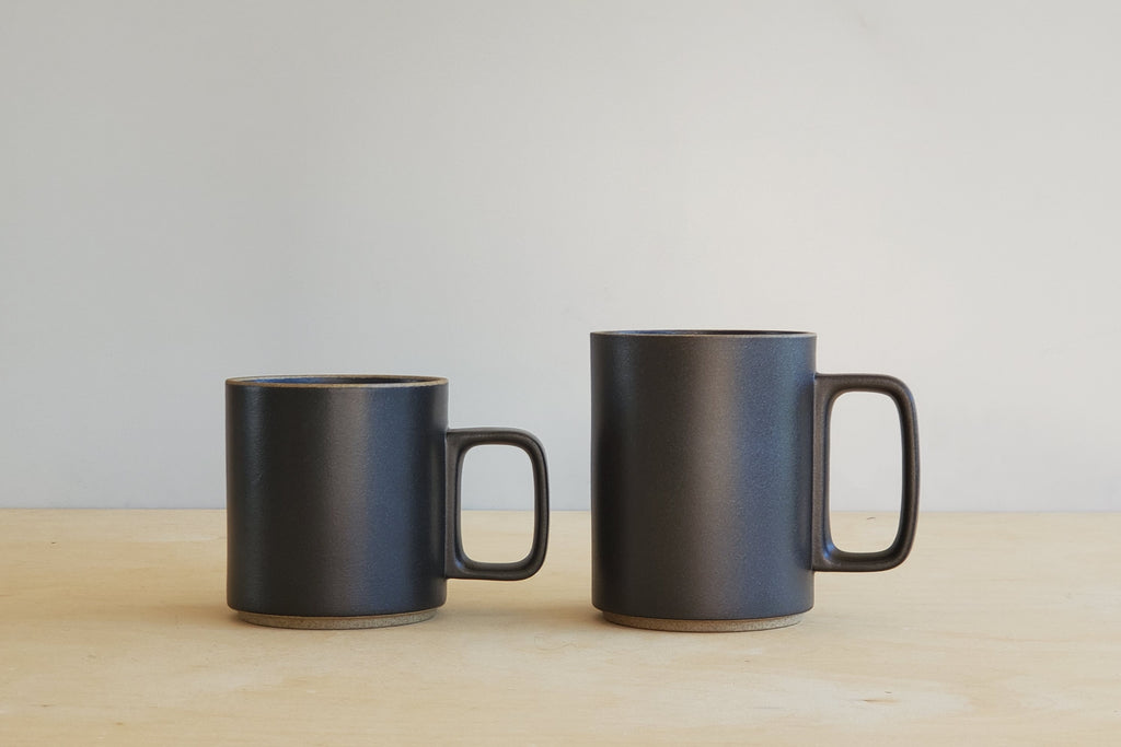 Hasami Porcelain Black Mugs