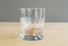 Whiskey Glass I "Cuttings" Series 200ml 6.75oz Crystal glass handcrafted in Waterford Ireland.  Designed by Martino Gamper and included in the permanent collection of the Musee des Arts Decoratifs.