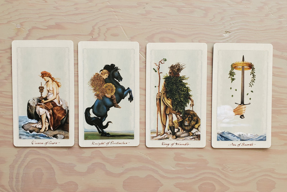 
            
                Load image into Gallery viewer, Pagan Otherworlds Tarot cards from Uusi.
            
        