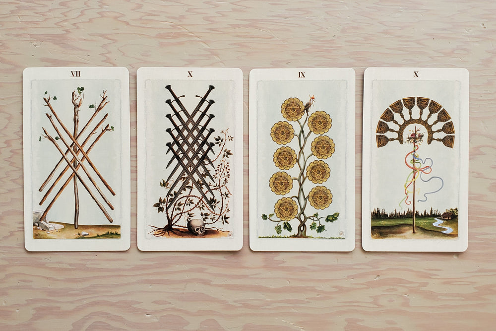 
            
                Load image into Gallery viewer, Pagan Otherworlds Tarot cards from Uusi.
            
        