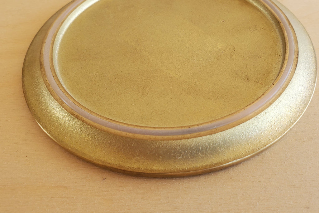 Japanese Brass Coaster made in Toyama.