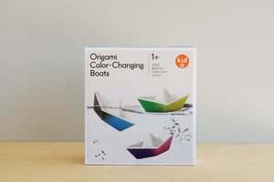 Origami Color Changing Bathtub boats from kid o.
