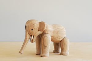 Kay Bojesen Elephants in wood large.