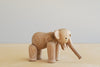 Kay Bojesen Elephants in wood small.