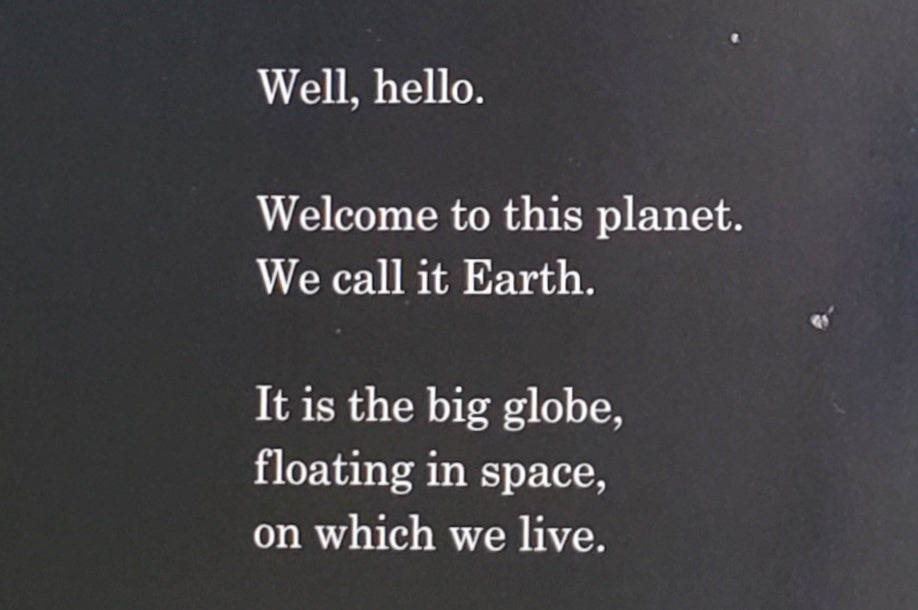 Here We Are: Notes for Living on Planet Earth children's book by Oliver Jeffers.
