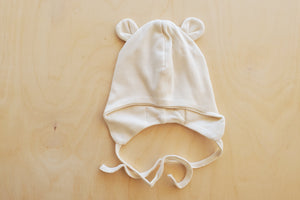 
            
                Load image into Gallery viewer, Baby Pilot hat by Fog Linen.
            
        