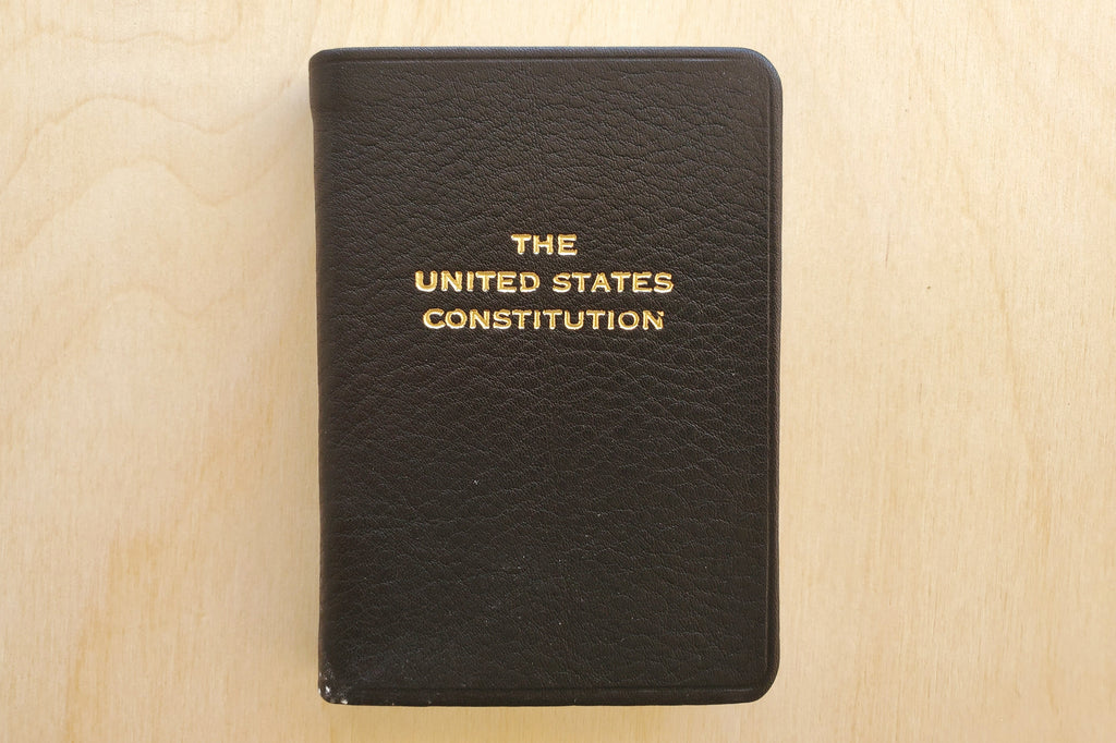 Leather Bound US Constitution by Graphic Image.