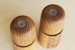 
            
                Load image into Gallery viewer, Danish Salt or Pepper Grinder &amp;quot;Mini Stockholm&amp;quot; from CrushGrind.
            
        