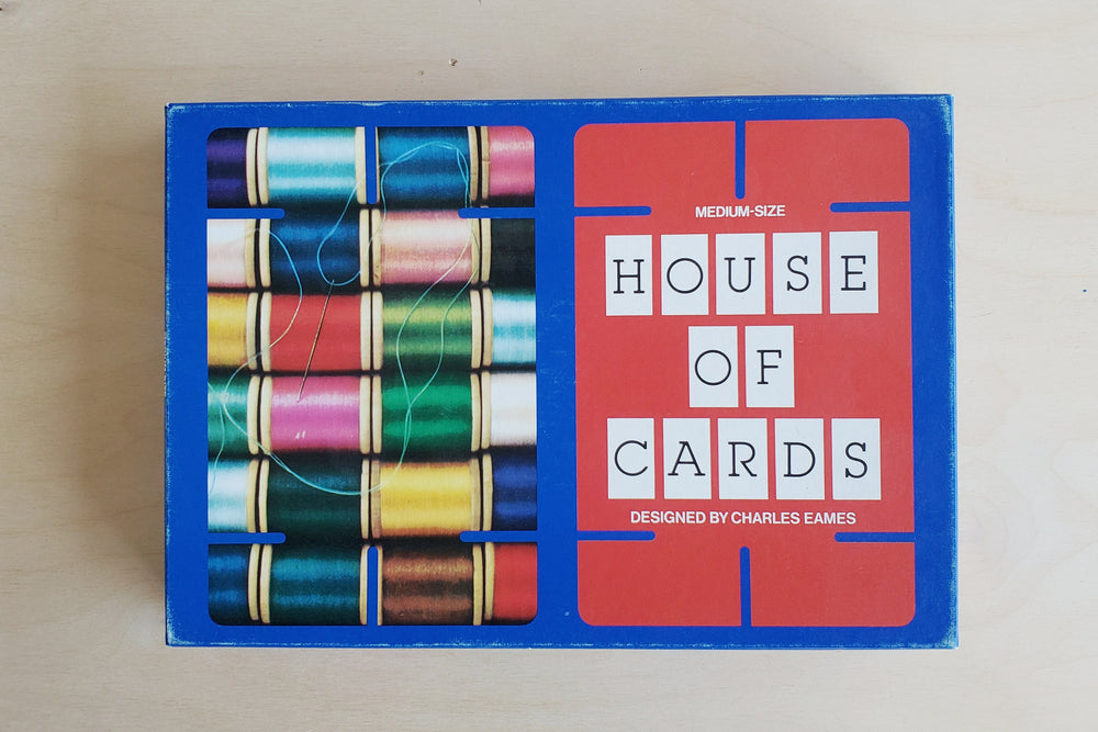 
            
                Load image into Gallery viewer, Eames Medium House of Cards.
            
        