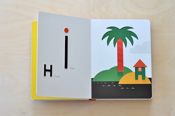 Touch Think Learn ABC multi sensory alphabet board book by Xavier Deneux available at OK.