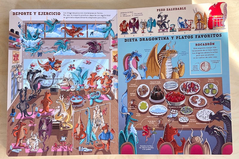 El Mundo Secreto de Los Dragones by Nikola Kucharska.