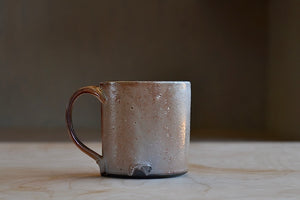 Alternate view of Wood Fired Mug "C" by Lindsey Oesterritter.