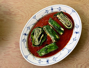 
            
                Load image into Gallery viewer, Rotolo from Mezcla: Recipes to Excite by Ixta Belfrage.
            
        