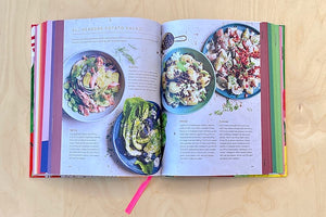 
            
                Load image into Gallery viewer, Potato salad options from In Praise of Veg: The Ultimate Cookbook for Vegetable Lovers by Alice Zaslavsky.
            
        