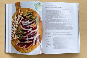 
            
                Load image into Gallery viewer, Goose Prosciutto recipe from Cooking alla Giudia: A Celebration of the Jewish Food of Italy by Benedetta Jasmine Guetta.
            
        